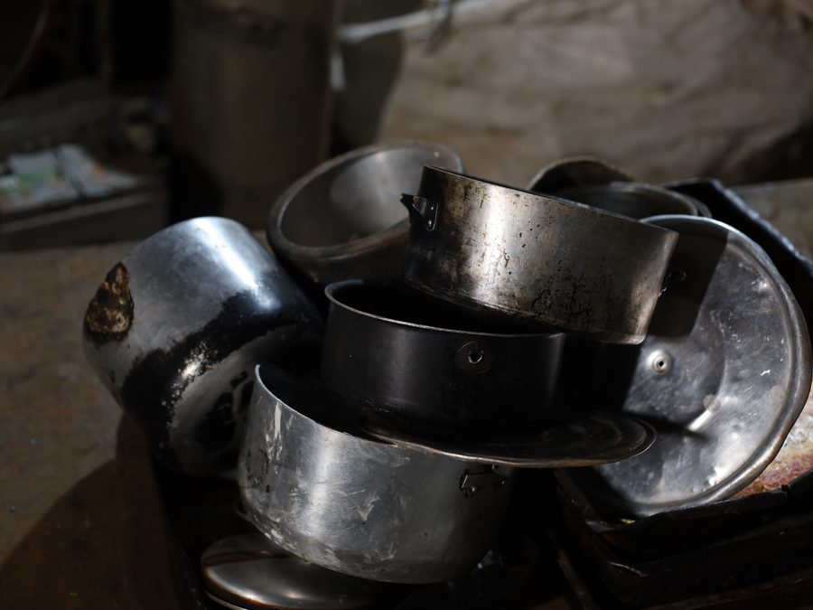 Panela de alumínio
